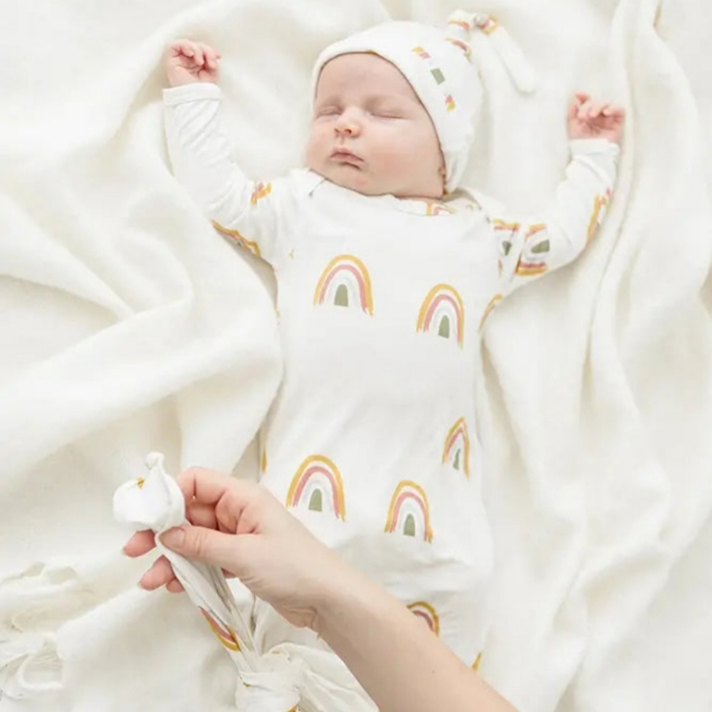 Bamboo Newborn Rainbow Gown